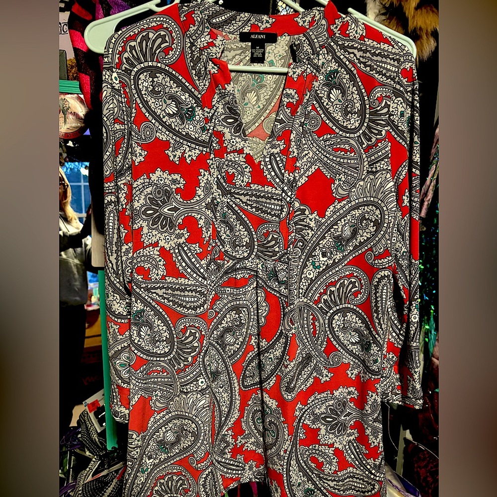 Unique Paisley Women's Top